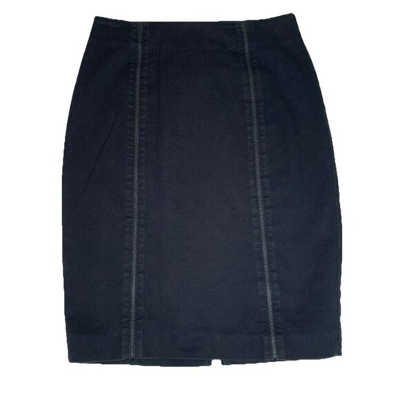 Elizabeth & James Size 2 Knee Length Black Zipper Skirt - Picture 1 of 6